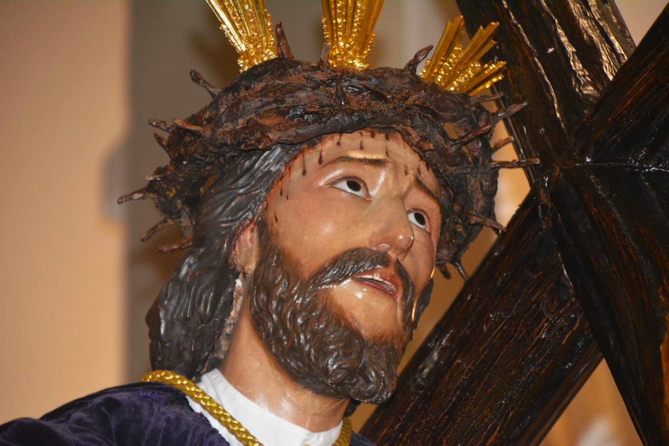 El Nazareno no pudo salir tras un largo día de lluvia