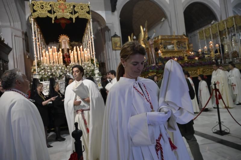 Suspensión del Santo Entierro en Badajoz. 