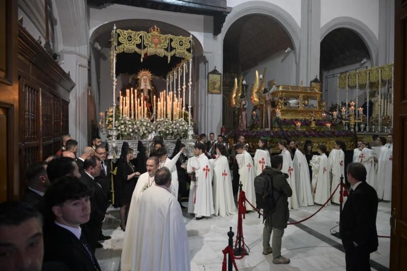 Suspensión del Santo Entierro en Badajoz. 