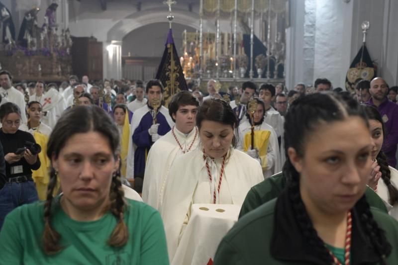 Suspensión del Santo Entierro en Badajoz. 