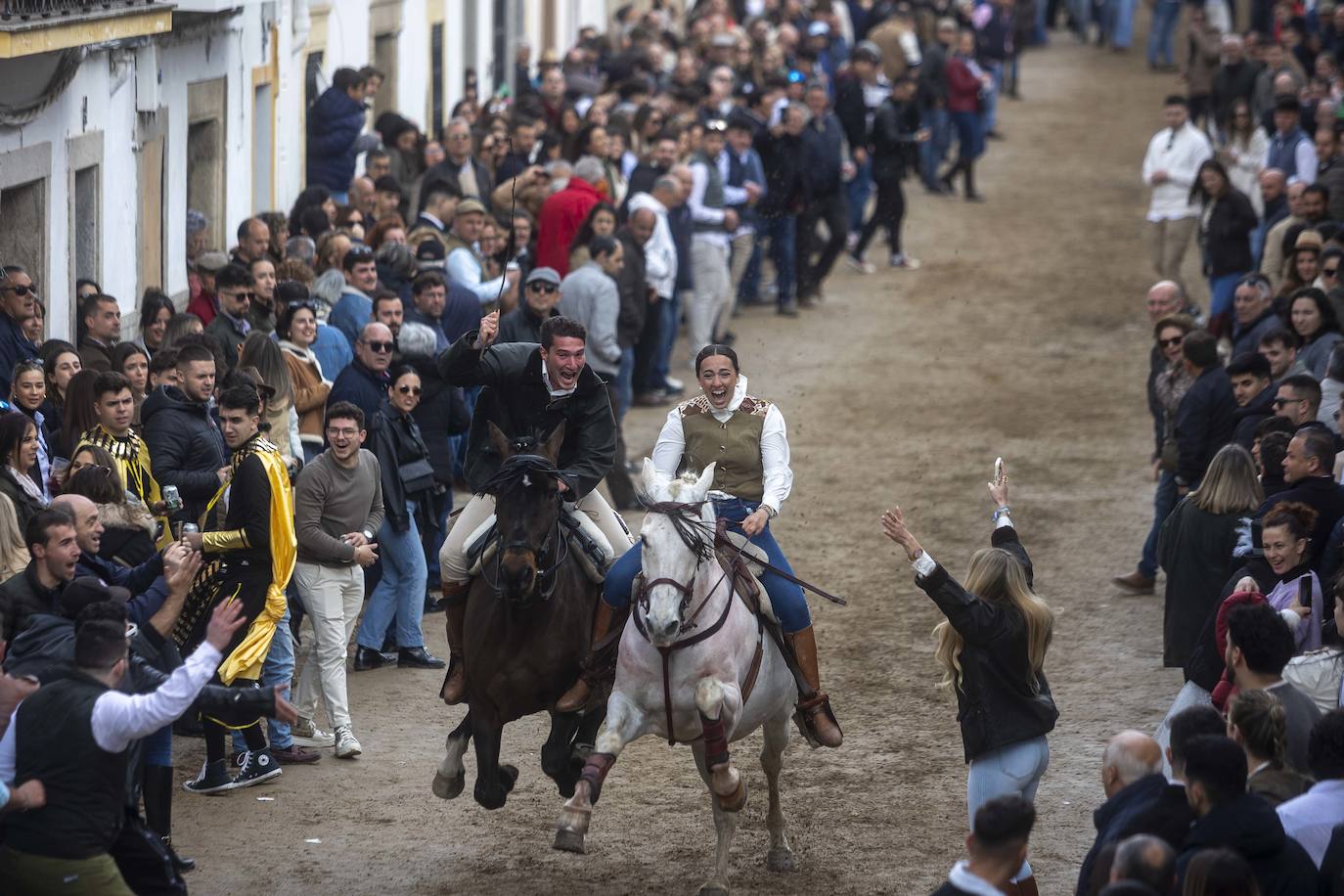 Las mejores imágenes de las carreras de caballo de Arroyo de la Luz