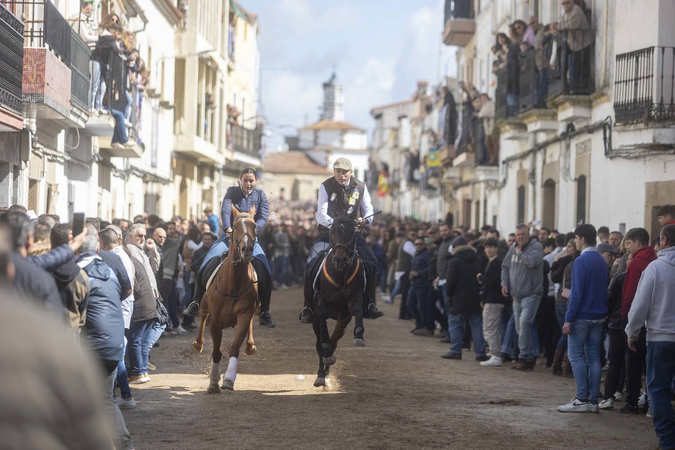 Las mejores imágenes de las carreras de caballo de Arroyo de la Luz