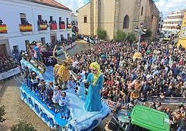 Carroza de Frozen, ganadora de este año.