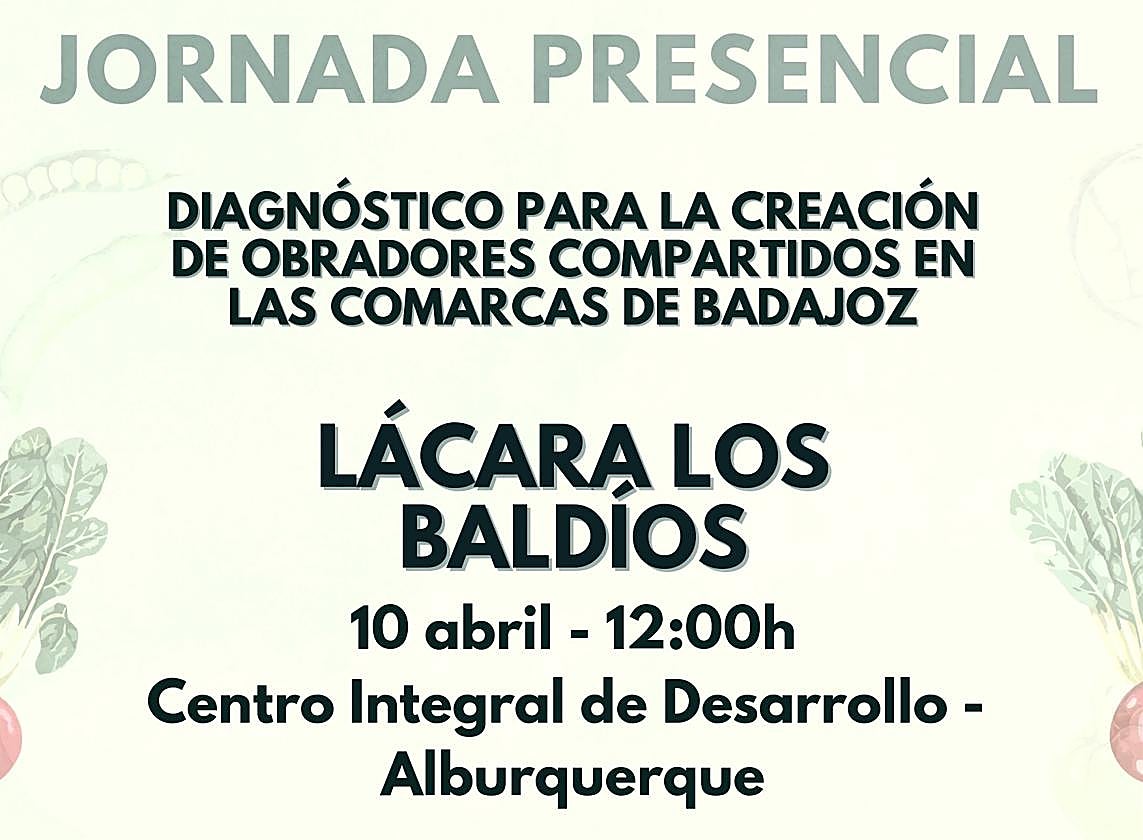 Jornada sobre la creación de obradores de Artesanía Alimentaria compartidos