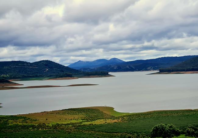 Aspecto actual del embalse de Cijara.