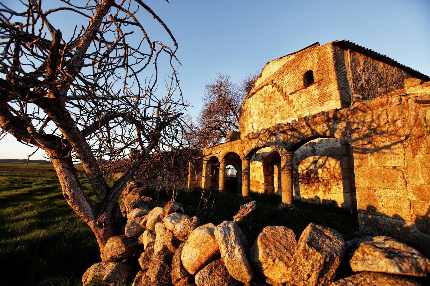 Así es Zamarrillas, el poblado medieval próximo a Cáceres