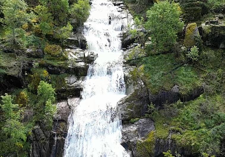 Así están esta primavera las cascadas del Valle del Jerte.