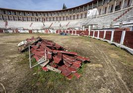 Estado de la plaza de toros de Cáceres