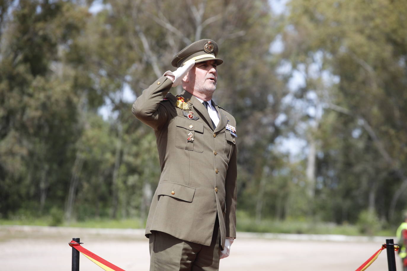 Acto de la toma de posesión del nuevo director del Cefot de Cáceres