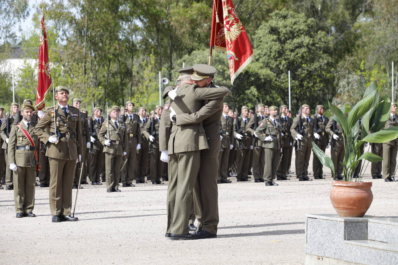 Acto de la toma de posesión del nuevo director del Cefot de Cáceres