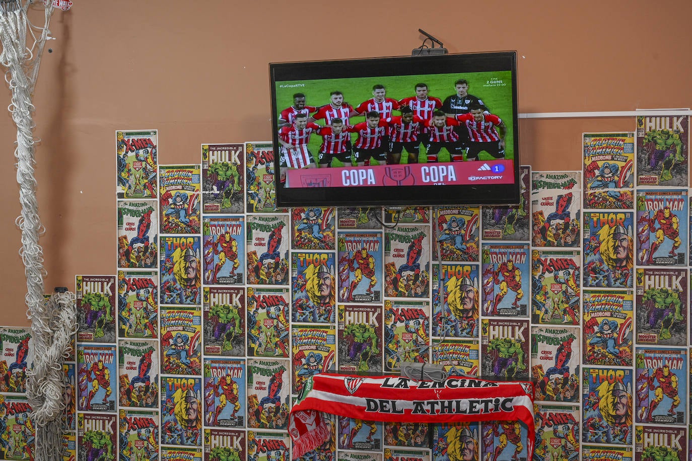 Así han vivido en Badajoz los hinchas del Athletic la final de la Copa del Rey