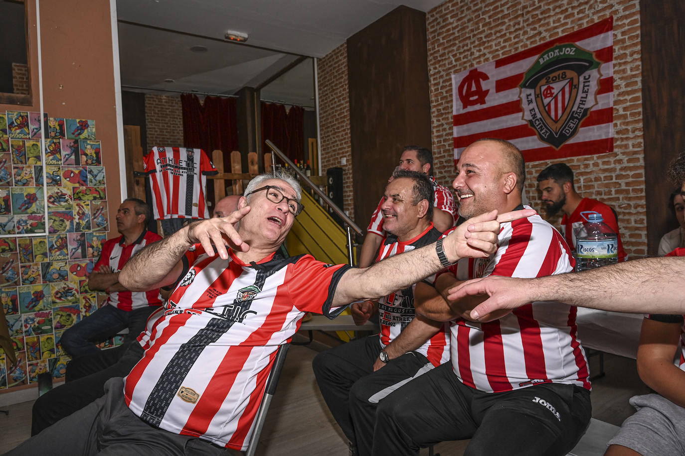 Así han vivido en Badajoz los hinchas del Athletic la final de la Copa del Rey