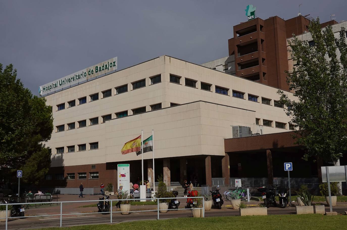 Hospital Universitario de Badajoz.