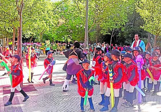 Los alumnos del Sagrado Corazón conmemoraron las Olimpiadas.