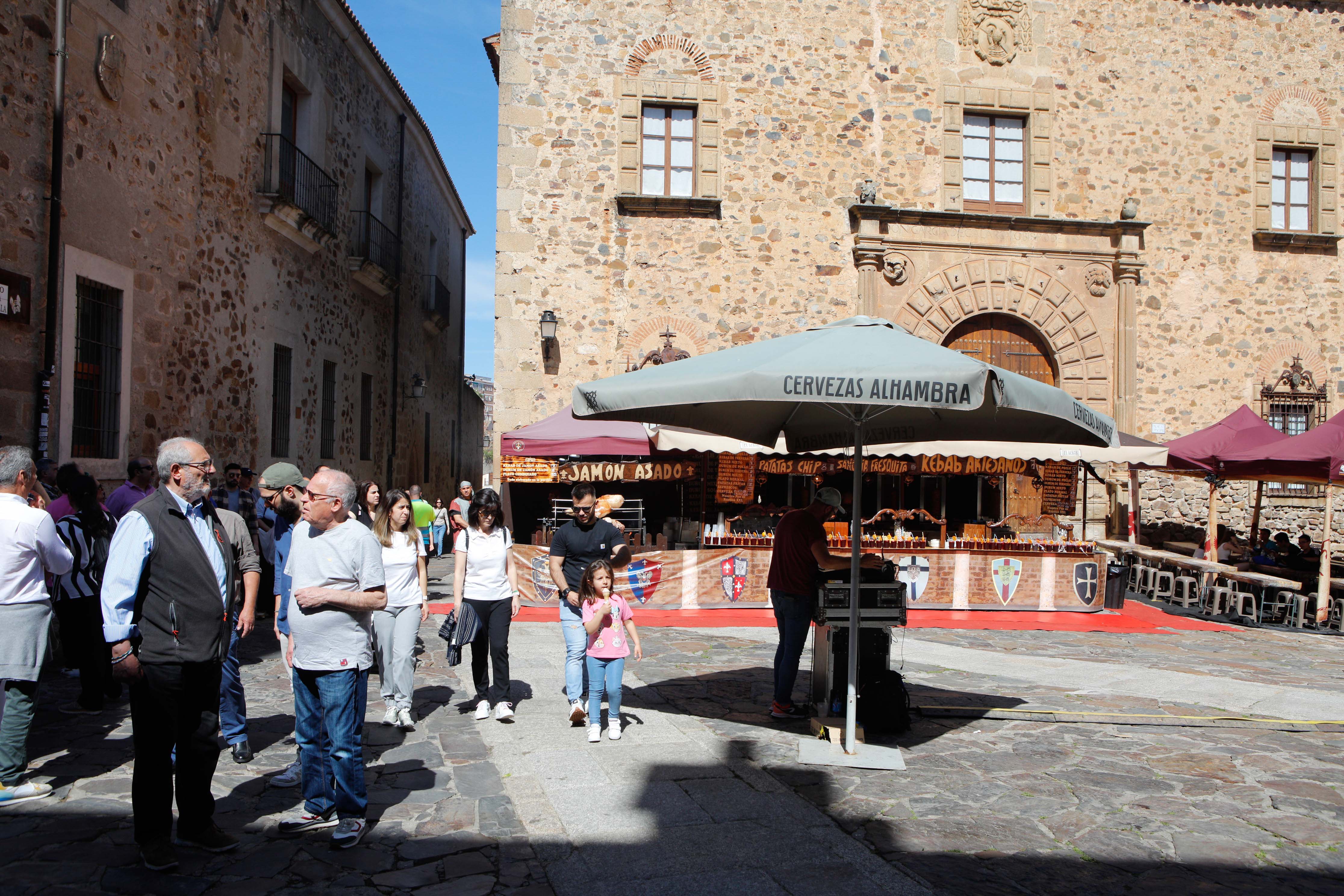 El Mercado de Primavera de Cáceres, en imágenes