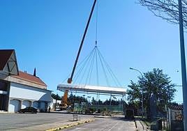 Colocación de la cubierta.