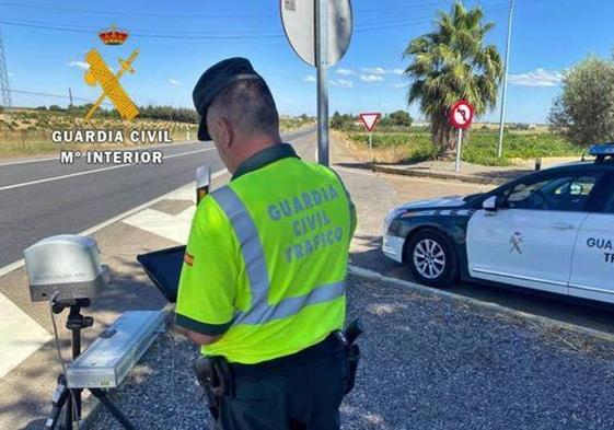 Comienza la campaña de control de velocidad que el año pasado sancionó a 590 vehículos en Extremadura