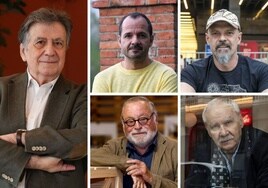 Luis Landero, Ángel Martín y César Pérez Gellida, Fernando Savater y Pablo Vierci, principales autores de la XXIV edición de la Feria del Libro de Cáceres.