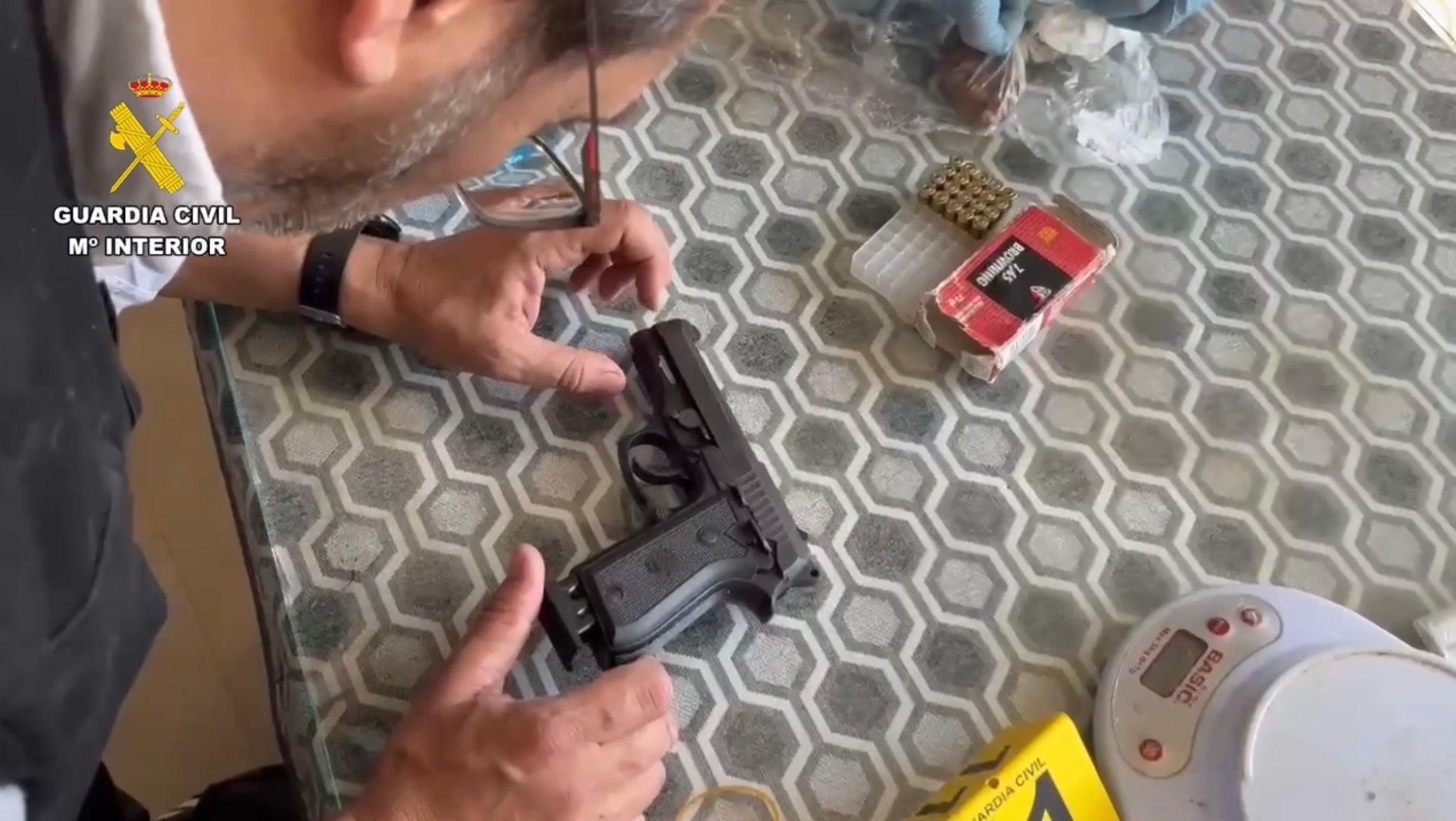 Operación antidroga en Losar de la Vera