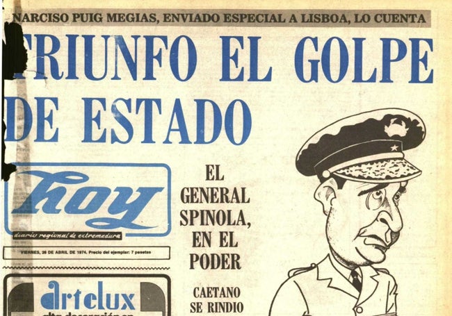 Portada de HOY del 26 de abril de 1974.