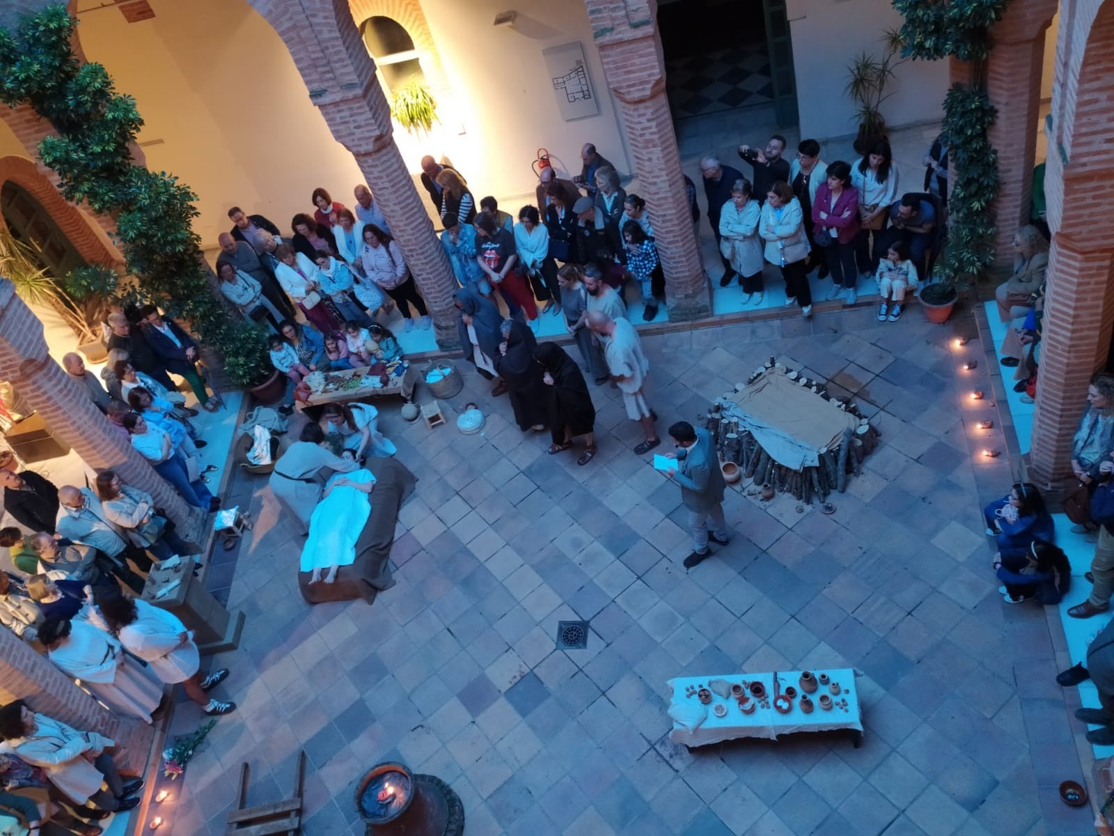 Recreación histórica en el Museo Arqueológico Provincial de Badajoz