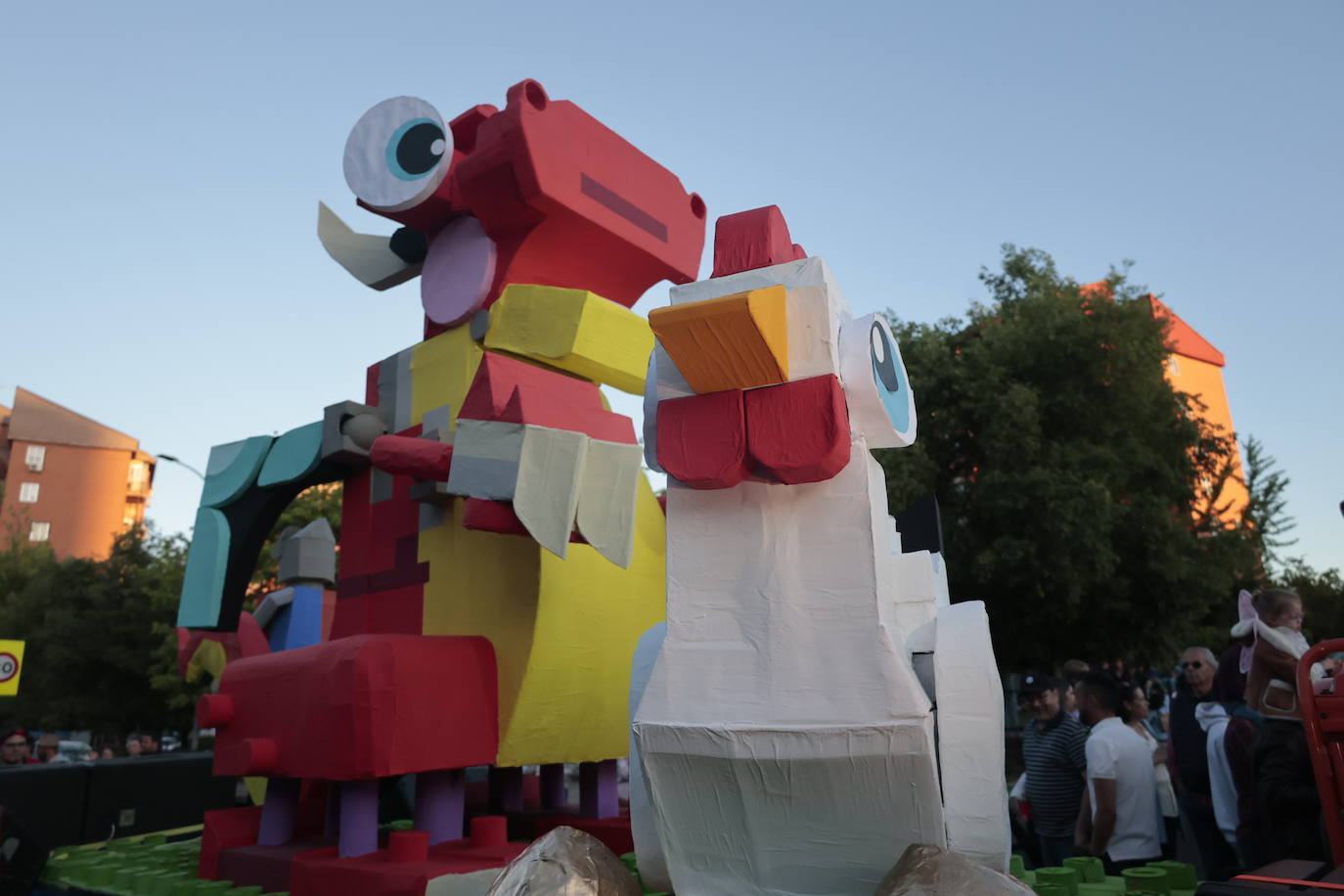 Imágenes del desfile de San Jorge en Cáceres