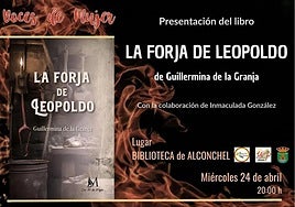Cartel del evento liiterario.