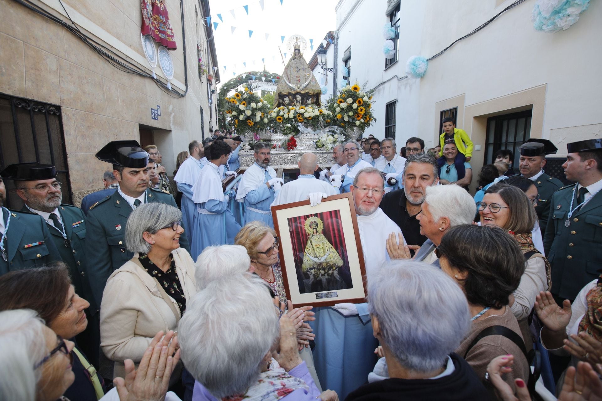 La bajada de la Virgen de la Montaña, en imágenes