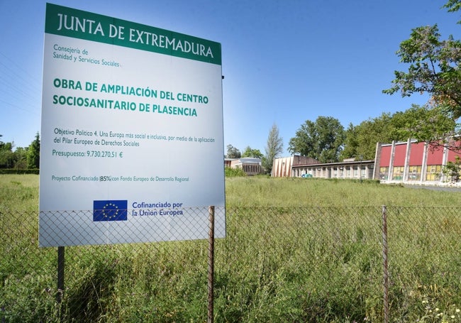 Los trabajos no se han iniciado aún en el sociosanitario de Plasencia.