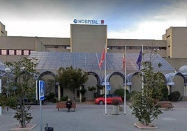 Exterior del hospital de Getafe.