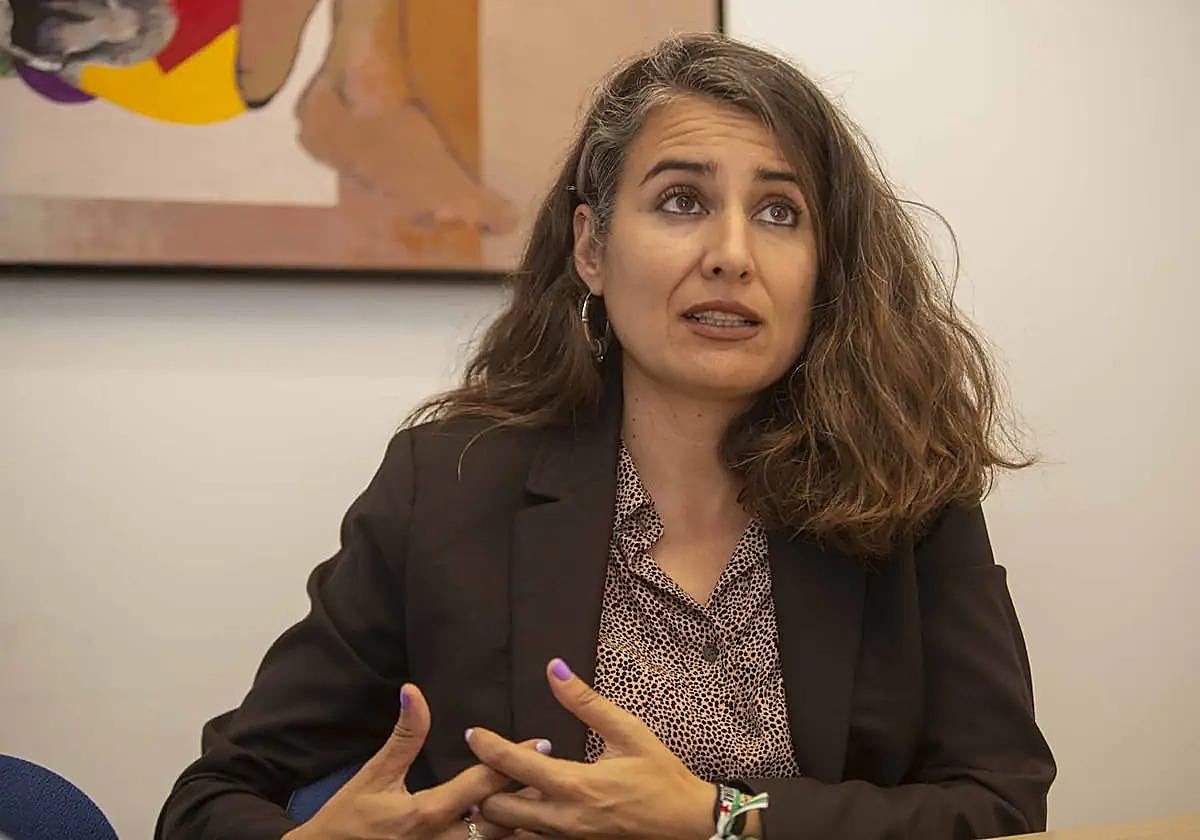 Irene de Miguel, portavoz de Unidas por Extremadura.