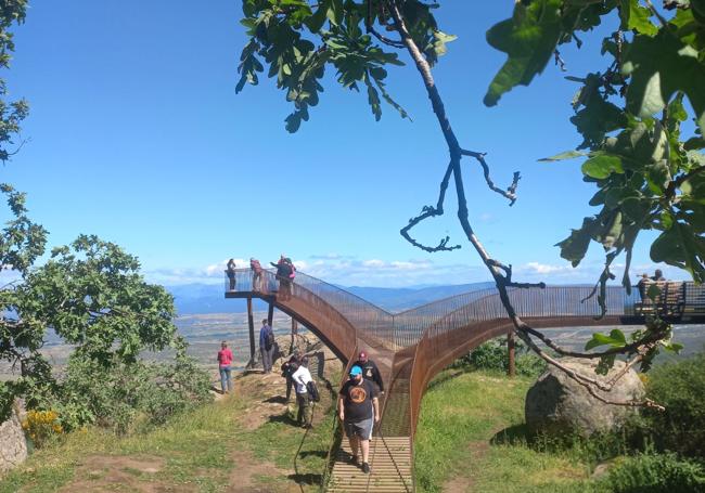 Mirador de Cabezabellosa, en la provincia de Cáceres.