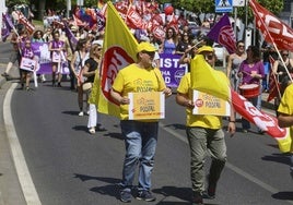 Manifestación del primero de mayo del pasado 2023.