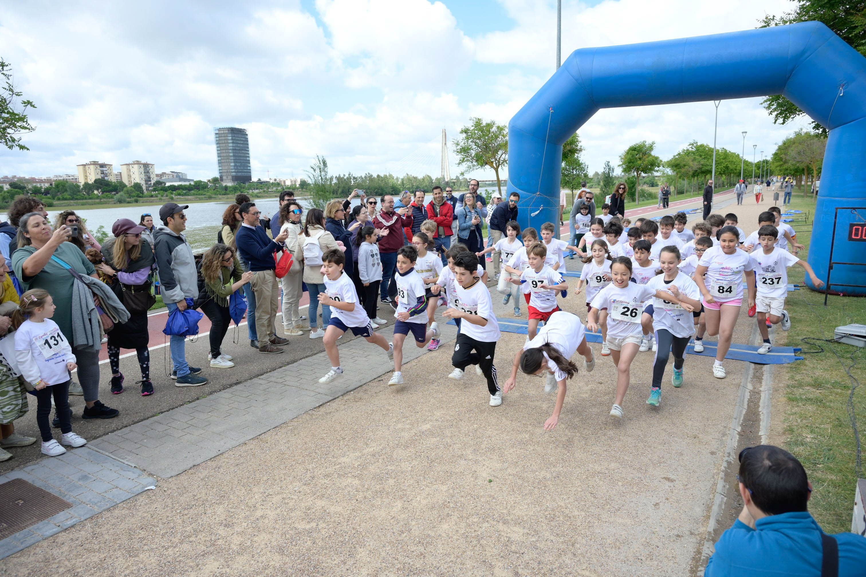 Las mejores imágenes de la carrera del colegio Sagrada Familia