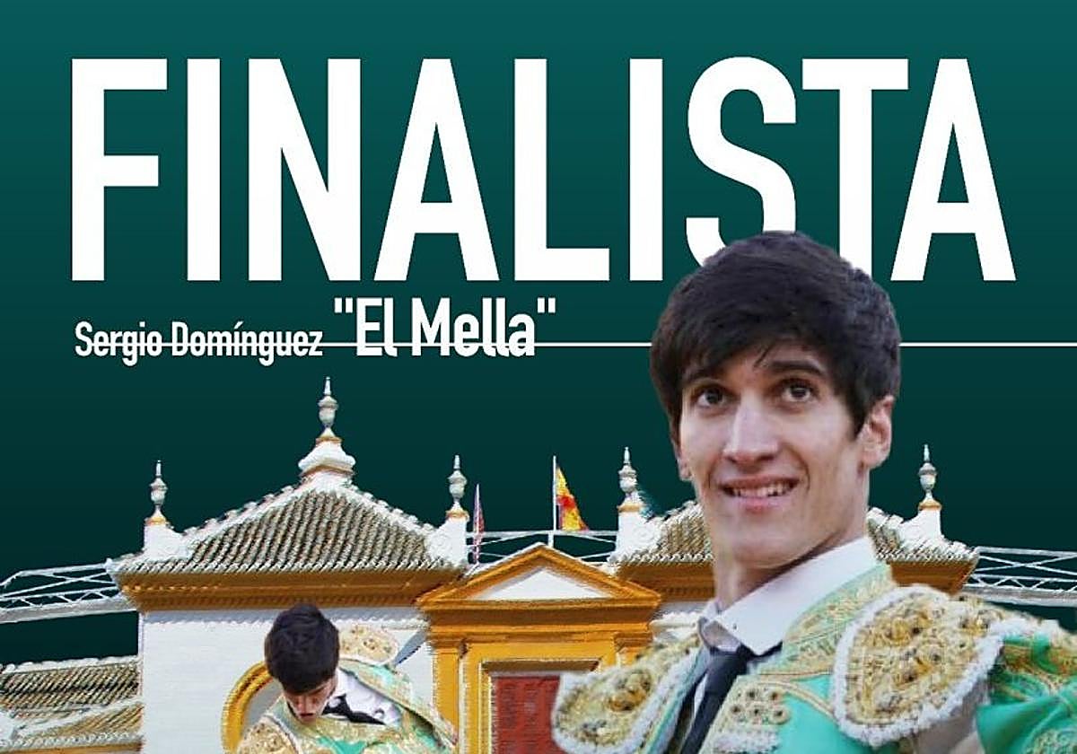 El extremeño Sergio Domínguez 'El Mella' estará la final del Circuito de Novilladas de Andalucía