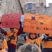 Los niños cacereños claman contra el bullying