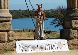 Presentación del festival, muy al estilo Asaco, en Los Mármoles.