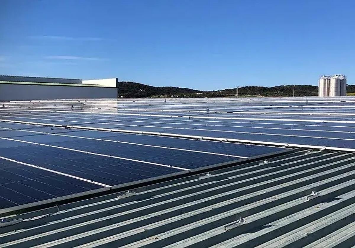 Endesa instala una fotovoltaica en la cubierta de Resilux en Higuera La Real