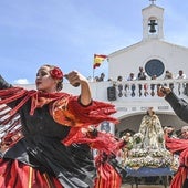 La lluvia amenaza con deslucir la romería de Bótoa