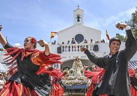 Ambiente en la romería de Bótoa del año pasado.