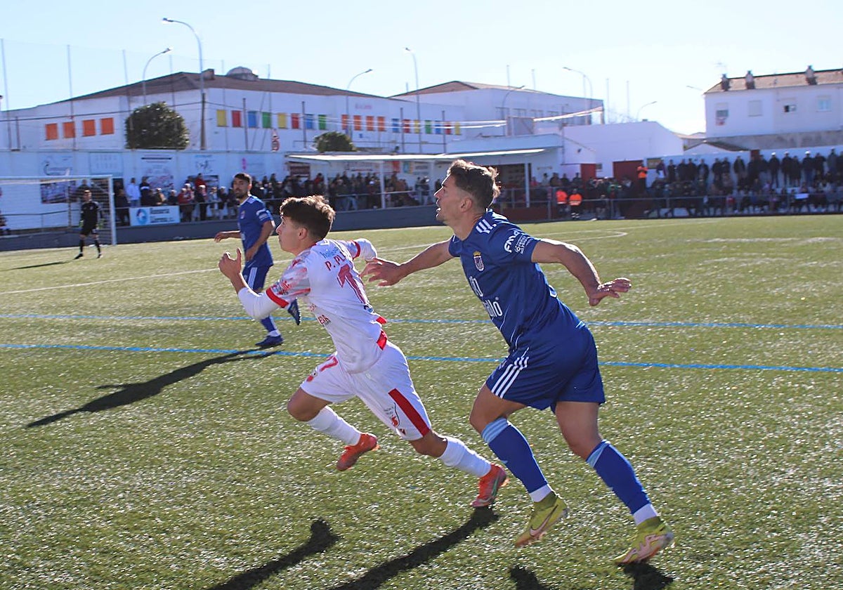 Acción del partido de la primera vuelta en el Fernando Robina.