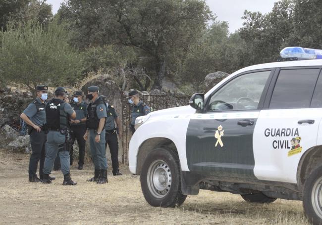 Finca del acusado en septiembre de 2020.