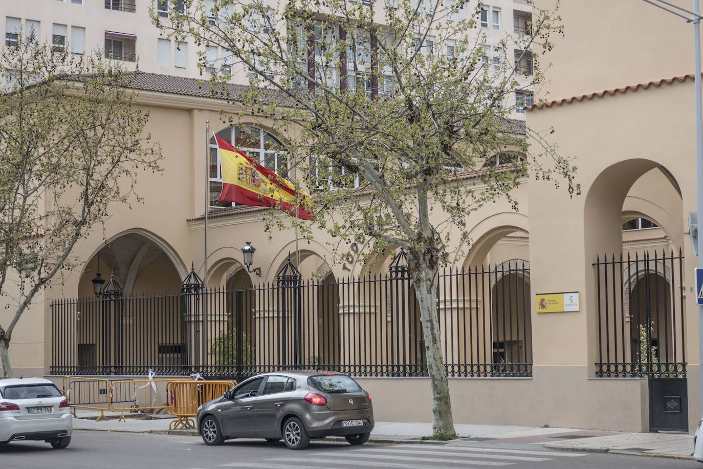 Comandancia de la Guardia Civil en Santo Domingo, Badajoz.