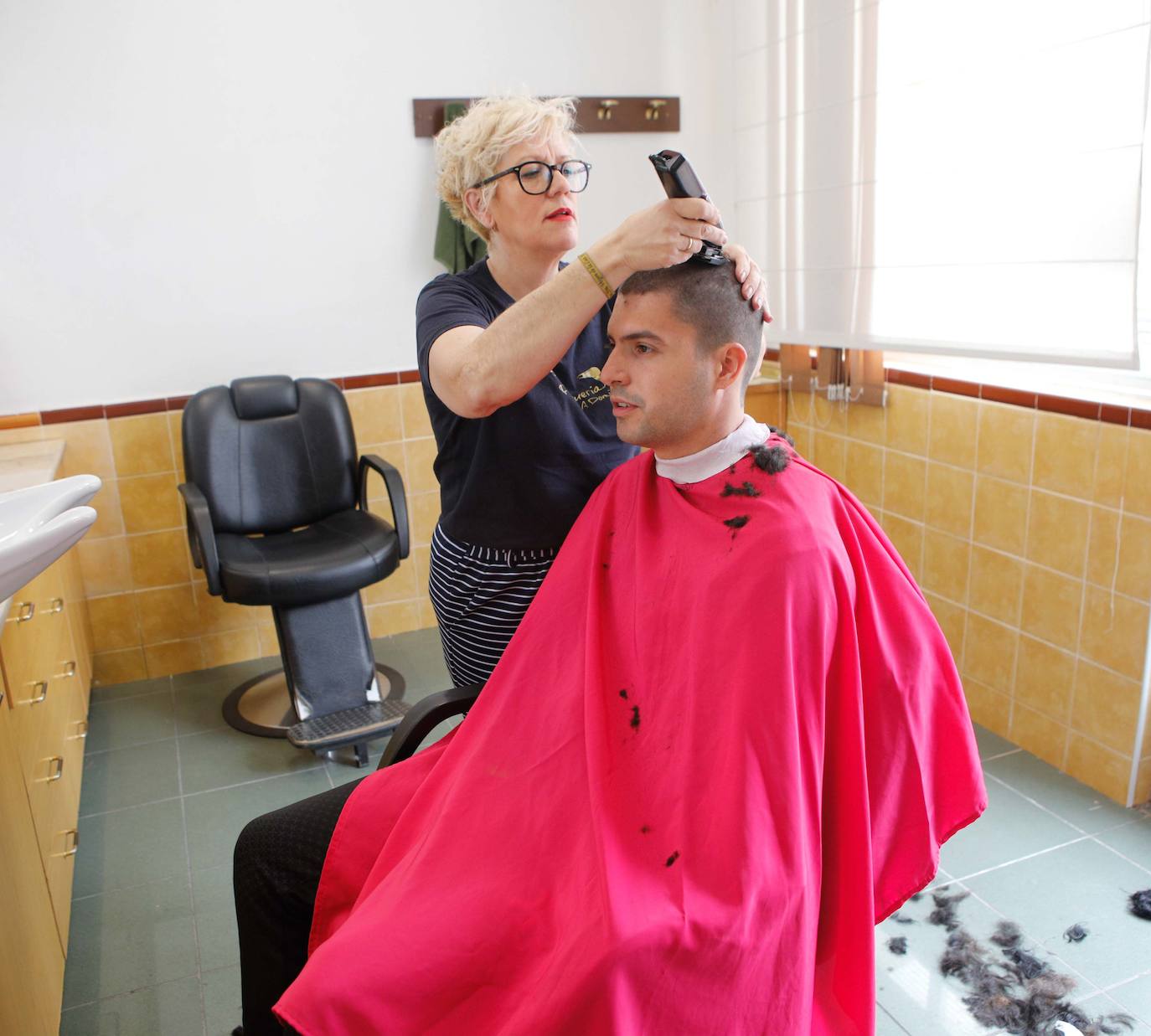 Llegada de los nuevos alumnos al Cefot de Cáceres (I)