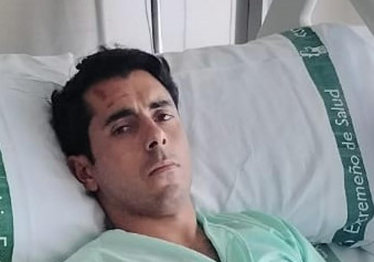 José Rojo, en el hospital.