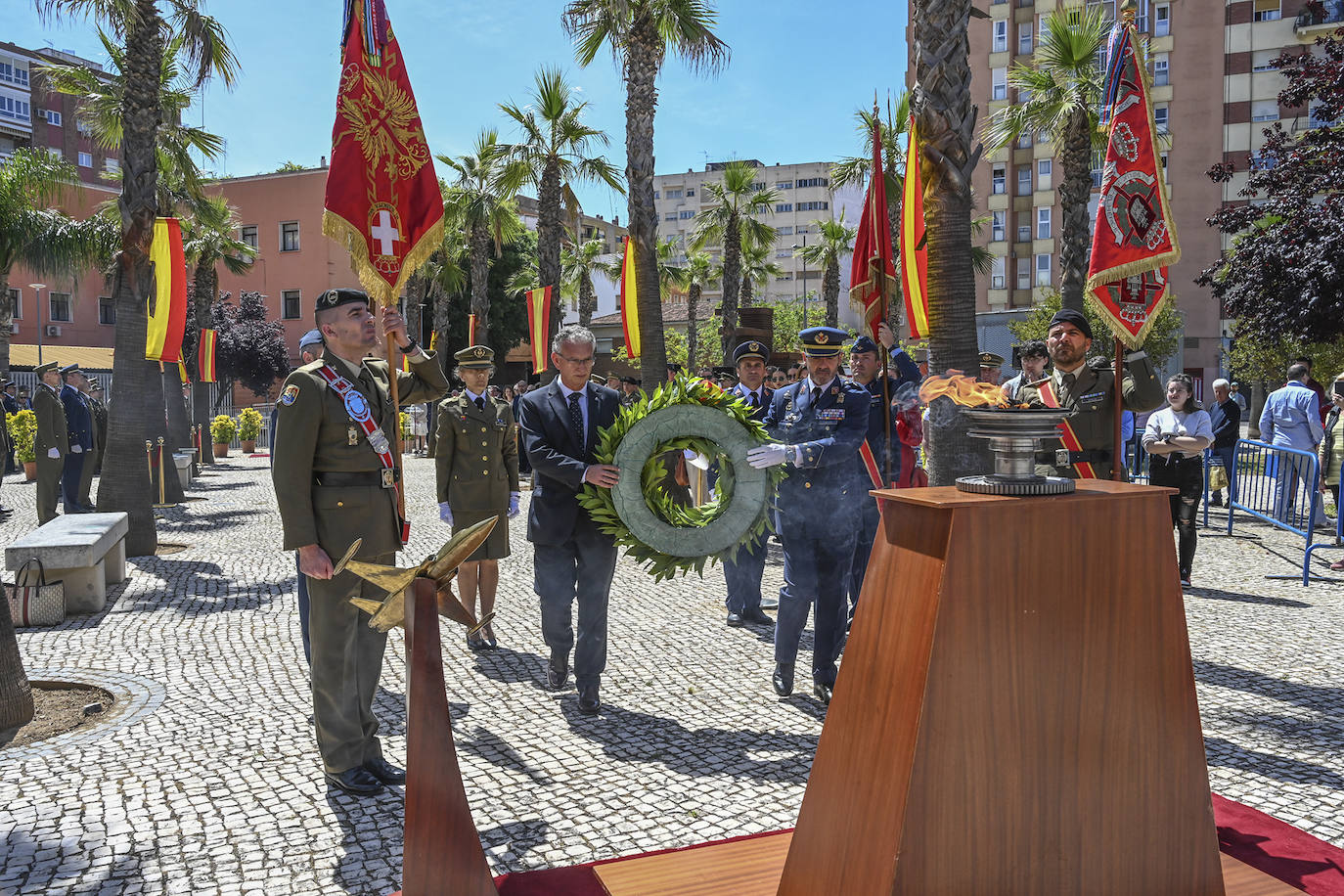 La Delegación de Defensa conmemora 29 años en Extremadura