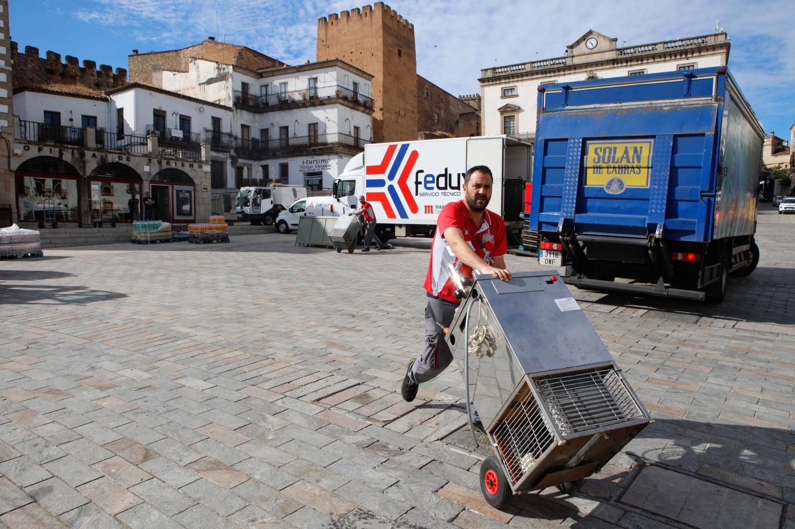 Cáceres se prepara para el Womad