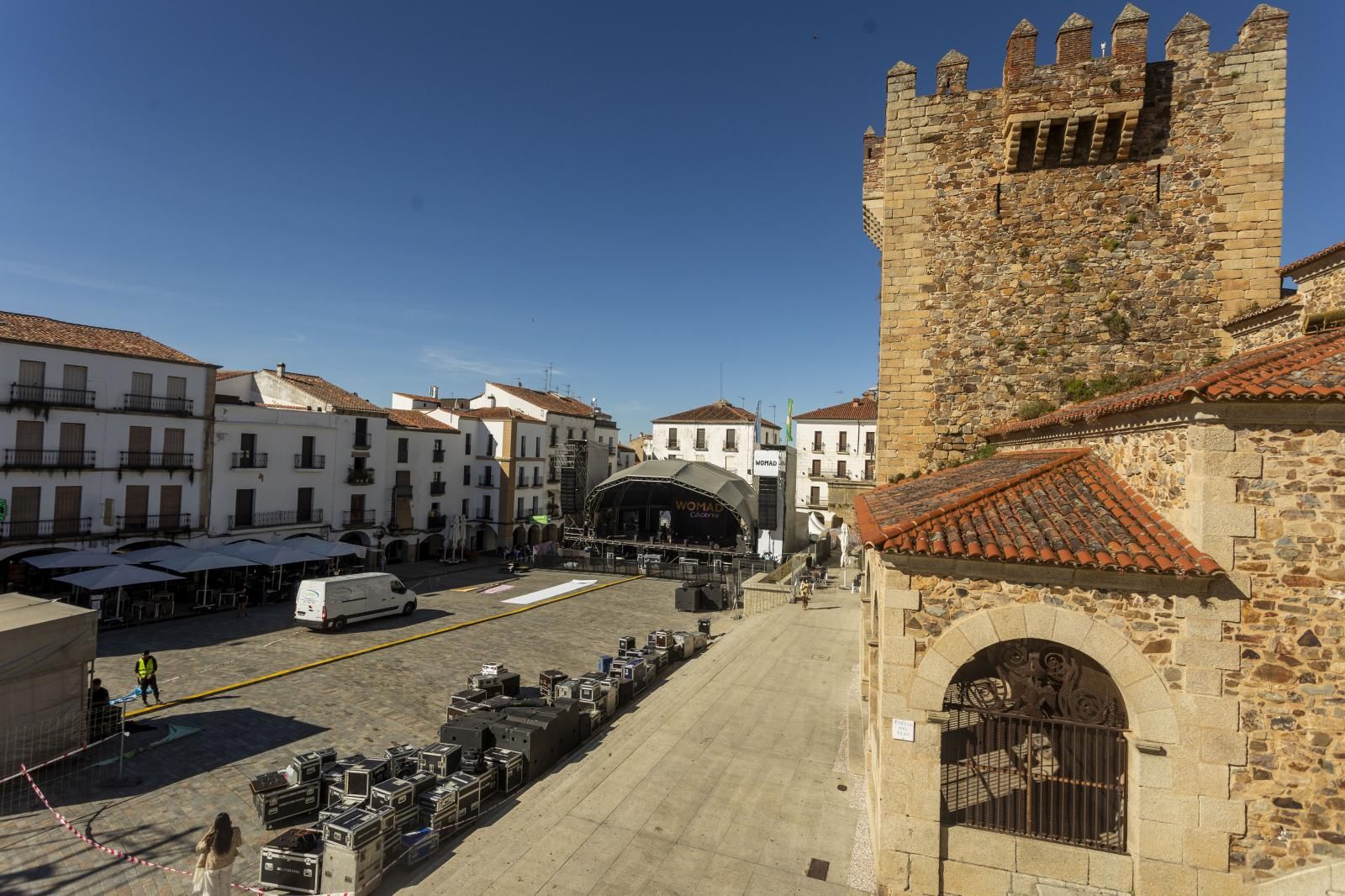 Cáceres se prepara para el Womad