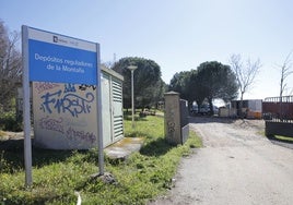 Depósito de la Montaña, en Cáceres.