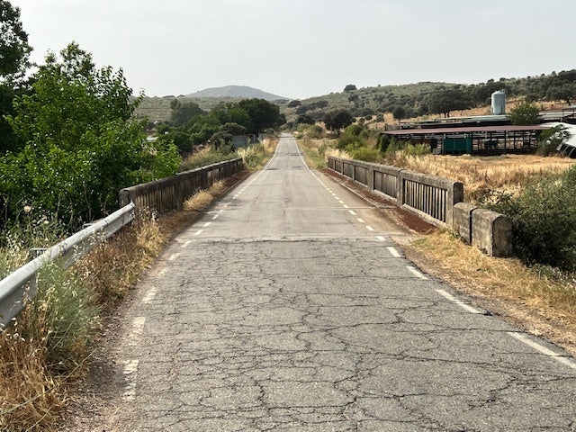 Carretera CC-429, de Logrosán a la EX-116.
